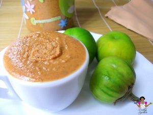 Garden egg and groundnut sauce. Credit - travel.jumia.com